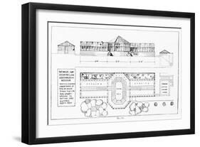 Heating System for Hothouse, Conservatory and Greenhouse, from 'The Art and Craft of Garden Making'-Thomas Hayton Mawson-Framed Giclee Print