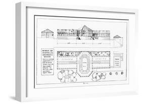 Heating System for Hothouse, Conservatory and Greenhouse, from 'The Art and Craft of Garden Making'-Thomas Hayton Mawson-Framed Giclee Print