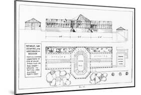 Heating System for Hothouse, Conservatory and Greenhouse, from 'The Art and Craft of Garden Making'-Thomas Hayton Mawson-Mounted Giclee Print