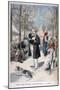 Heatwave in Paris, 1895-F Meaulle-Mounted Giclee Print