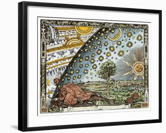 Heaven and Earth-null-Framed Art Print