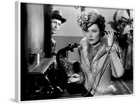 Heaven Can Wait, Don Ameche, Gene Tierney, 1943-null-Framed Photo