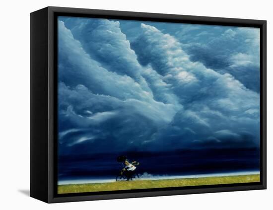 Heaven Can Wait-Stephane Poulin-Framed Stretched Canvas