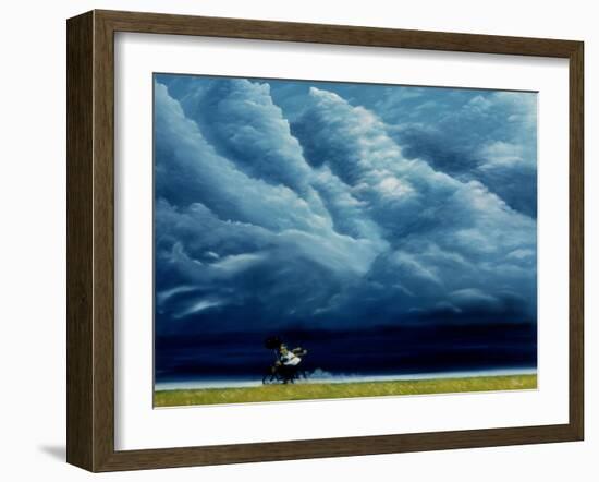 Heaven Can Wait-Stephane Poulin-Framed Giclee Print