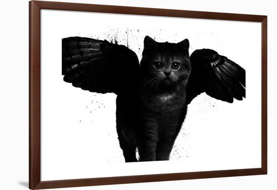 Heaven in Her Paws-Alex Cherry-Framed Art Print