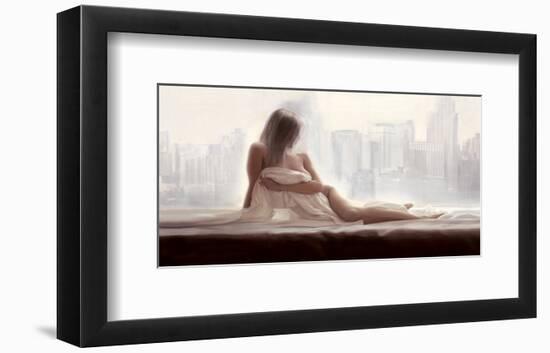 Heaven in New York-Talantbek Chekirov-Framed Art Print