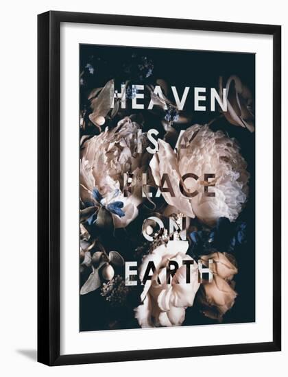 Heaven Is a Place-Design Fabrikken-Framed Art Print