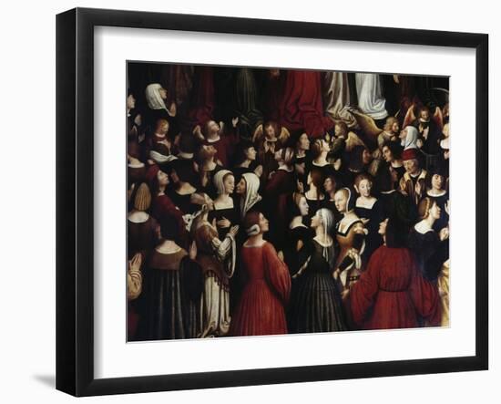 Heaven or All Saints' Altarpiece-Ludovico Brea-Framed Giclee Print