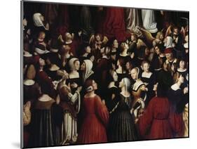 Heaven or All Saints' Altarpiece-Ludovico Brea-Mounted Giclee Print
