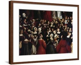 Heaven or All Saints' Altarpiece-Ludovico Brea-Framed Giclee Print