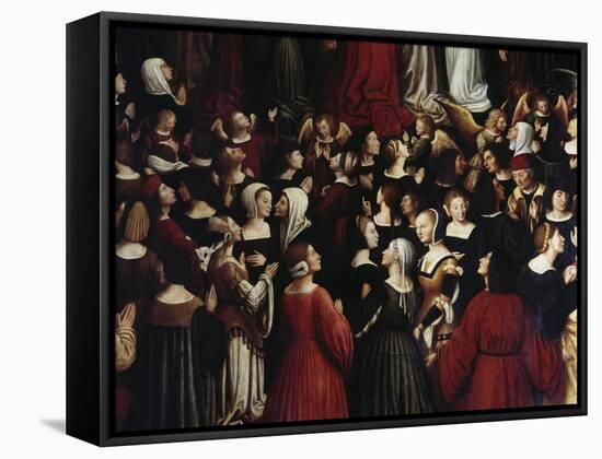 Heaven or All Saints' Altarpiece-Ludovico Brea-Framed Stretched Canvas