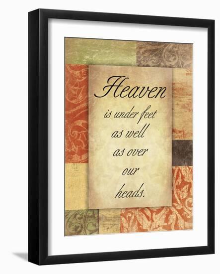 Heaven Spice Patch-Jace Grey-Framed Art Print