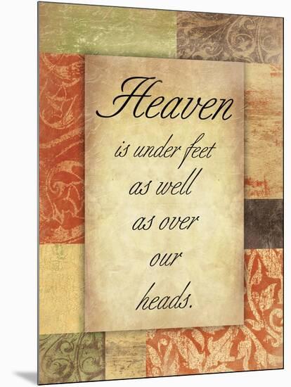 Heaven Spice Patch-Jace Grey-Mounted Art Print