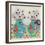 Heavenly Anemones-Emma Forrester-Framed Premium Giclee Print