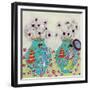 Heavenly Anemones-Emma Forrester-Framed Premium Giclee Print