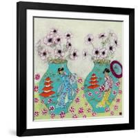 Heavenly Anemones-Emma Forrester-Framed Giclee Print