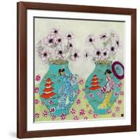 Heavenly Anemones-Emma Forrester-Framed Giclee Print