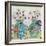 Heavenly Anemones-Emma Forrester-Framed Giclee Print