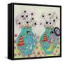 Heavenly Anemones-Emma Forrester-Framed Stretched Canvas