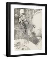 Heavenly Art, 1894-Odilon Redon-Framed Giclee Print