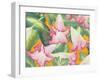 Heavenly Divine- Angel Trumpets-Carissa Luminess-Framed Giclee Print