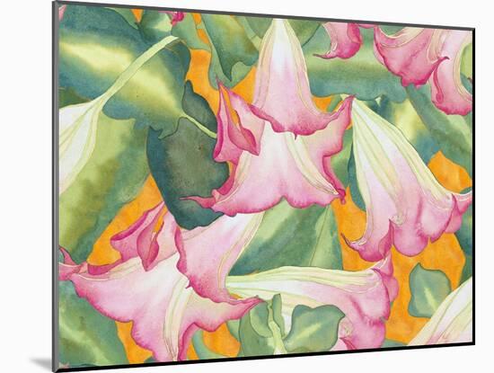 Heavenly Divine- Angel Trumpets-Carissa Luminess-Mounted Giclee Print