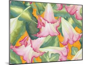 Heavenly Divine- Angel Trumpets-Carissa Luminess-Mounted Giclee Print