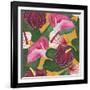 Heavenly Divine- Anthuriums-Carissa Luminess-Framed Giclee Print