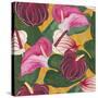 Heavenly Divine- Anthuriums-Carissa Luminess-Stretched Canvas