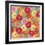 Heavenly Divine- Daisies-Carissa Luminess-Framed Giclee Print