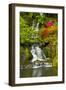 Heavenly Falls, Portland Japanese Garden, Oregon, Usa-Michel Hersen-Framed Photographic Print
