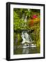 Heavenly Falls, Portland Japanese Garden, Oregon, Usa-Michel Hersen-Framed Photographic Print