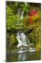 Heavenly Falls, Portland Japanese Garden, Oregon, Usa-Michel Hersen-Mounted Photographic Print