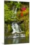 Heavenly Falls, Portland Japanese Garden, Oregon, Usa-Michel Hersen-Mounted Photographic Print