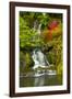 Heavenly Falls, Portland Japanese Garden, Oregon, Usa-Michel Hersen-Framed Photographic Print