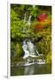 Heavenly Falls, Portland Japanese Garden, Oregon, Usa-Michel Hersen-Framed Photographic Print