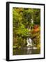 Heavenly Falls, Portland Japanese Garden, Oregon, Usa-Michel Hersen-Framed Photographic Print