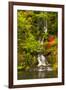 Heavenly Falls, Portland Japanese Garden, Oregon, Usa-Michel Hersen-Framed Photographic Print