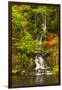 Heavenly Falls, Portland Japanese Garden, Oregon, Usa-Michel Hersen-Framed Photographic Print