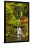 Heavenly Falls, Portland Japanese Garden, Oregon, Usa-Michel Hersen-Framed Photographic Print