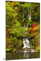 Heavenly Falls, Portland Japanese Garden, Oregon, Usa-Michel Hersen-Mounted Premium Photographic Print