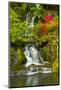 Heavenly Falls, Portland Japanese Garden, Oregon, Usa-Michel Hersen-Mounted Photographic Print