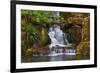 Heavenly Falls, Portland Japanese Garden, Portland, Oregon, Usa-Michel Hersen-Framed Photographic Print