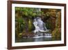 Heavenly Falls, Portland Japanese Garden, Portland, Oregon, Usa-Michel Hersen-Framed Photographic Print