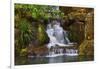 Heavenly Falls, Portland Japanese Garden, Portland, Oregon, Usa-Michel Hersen-Framed Premium Photographic Print
