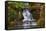 Heavenly Falls, Portland Japanese Garden, Portland, Oregon, Usa-Michel Hersen-Framed Stretched Canvas