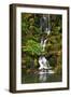 Heavenly Falls, Portland Japanese Garden, Portland, Oregon, Usa-Michel Hersen-Framed Photographic Print