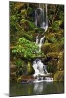 Heavenly Falls, Portland Japanese Garden, Portland, Oregon, Usa-Michel Hersen-Mounted Photographic Print