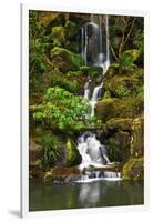 Heavenly Falls, Portland Japanese Garden, Portland, Oregon, Usa-Michel Hersen-Framed Photographic Print