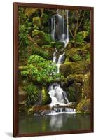 Heavenly Falls, Portland Japanese Garden, Portland, Oregon, Usa-Michel Hersen-Framed Photographic Print